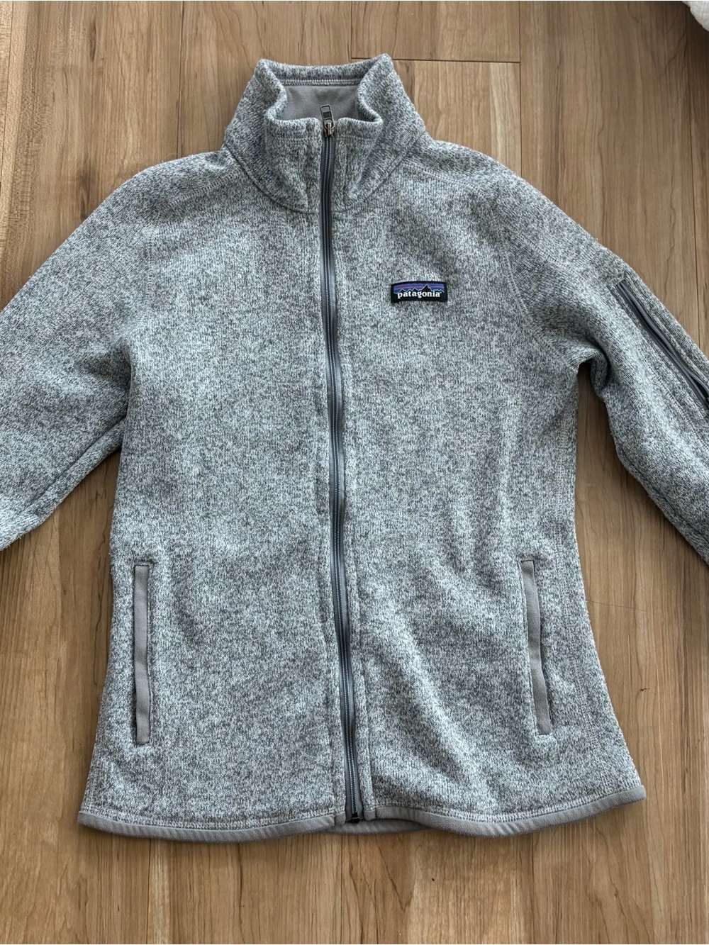 Patagonia Women’s Gray Full-Zip Fleece Jacket
